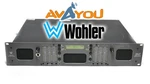 Wohler AMP2-S8DA Aes Ebu Digital / Analog Audio Speaker Monitor Ch Led Meter. Fixed Price $69.95.