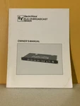 Electro-voice ELX-1R Broadcast Mixer Owner's Manual. Fixed Price $39.99.
