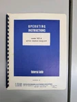 Urei Model 527-A Active Graphic Equalizer Operating Instructions D-5655. Fixed Price $64.95.