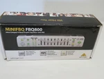 Behringer Minifbq FBQ800 Ultra-compact 9-BAND Graphic Equalizer. Fixed Price $166.45.