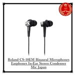 Roland CS-10EM Binaural Microphones Earphones In-ear Stereo Condenser Japan. Fixed Price $143.72.