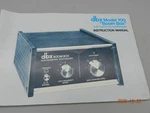 Dbx Model 100 "boom Box" Instruction Manual Mint Free Shipping!. Fixed Price $25.00.