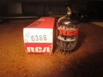 (1) Near Nos Nib 110% Tested Rca 6386 Blackplate Audio Tube. Fixed Price $100.00.