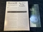 Rane AP-13 Acoustic Guitar Preamp Full Page Brochure W/ Product Sheet. Fixed Price $12.99.