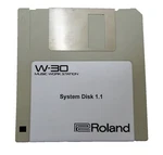 Roland W-30 Operating System Disk Version 1.1. Fixed Price $8.75.