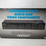 Vidicraft Pro Audio Video SWITCHER+1L. Fixed Price $75.00.