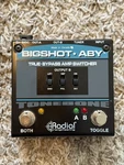 Radial Engineering Bigshot Aby True-bypass Amp Switcher A/b/y Pedal. Fixed Price $115.00.