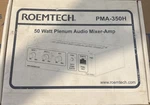 Roemtech Plenum Mixer/amplifier PMA-350H. Fixed Price $79.99.