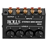 Rolls MX42 Miniature Channel Rca Passive Audio Mixer Console. Fixed Price $104.49.