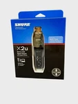 New Shure X2U Xlr-to-usb Signal Adapter With Headphone Monitor Sealed Pack. Fixed Price $92.75.