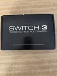 Tc-helicon SWITCH-3 Button Footswitch. Fixed Price $70.00.