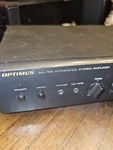 SA-155 Optimus Radio Shack Integrated Mini Stereo Amplifier Black Tested. Fixed Price $19.99.