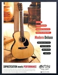 2019 Martin Acoustic Modern Deluxe Guitar Photo "sophisticated" Promo Print Ad. Fixed Price $8.99.