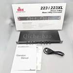 Dbx 223XL Stereo 2-WAY/MONO 3-WAY Crossover Rack Mountable Us Free Shipping. Fixed Price $100.70.