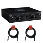 Black Lion Audio Auteur Mkiii 2-CHANNEL Mic Preamp And W/ 2X Xlr Cable Bundle. Fixed Price $429.99.
