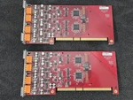Lot Of Two Biamp Tesira Server Io SEC-4 4-CHANNEL Analog Input Card 380-0650-90D. Fixed Price $69.75.