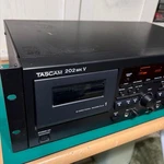 Tascam 202MKV Dual Cassette Deck Serviced Tested Working Pro Audio Japan. Fixed Price $300.00.