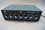 Davis Audio 7XLR Mixer Model 666 Mic Pro Blue Black Working F131. Fixed Price $29.00.