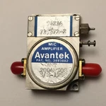 Avantek Solid State Amplifier Model Amt 2004M/08. Microwave Part.. Fixed Price $89.98.