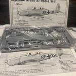 Encore Models Arado 96B-1/B-5 1/72 Scale Kit 1003 Unbuilt No Decals. Fixed Price $11.99.