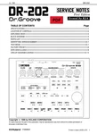 Boss DR-202 Service Manual With Electronic Schematics. Fixed Price $6.88.