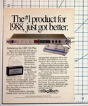 Vintage 1989 Digitech DSP-128 Plus Digital Signal Processor Magazine Ad. Fixed Price $17.10.
