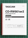 Tascam Cd-rw 901 Mkii 4 In Owners Manual User Reference 87 Pages -usa Made. Fixed Price $18.95.