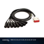 20-FOOT Mogami Gold DB25-XLRM Snake For Rme M-32 Da, M-16 Ad,. Fixed Price $359.95.