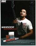 2011 Bbe 822I Sonic Maximizer Stomp Misha Mansoor Periphery Magazine Ad. Fixed Price $15.95.