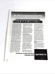 Symetrix CL-100, Compressor / Limiter, Vintage Manual Brochure Guide. Fixed Price $22.95.