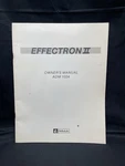 Original Deltalab Effectron Ii Adm 1024 Owner's Manual. Fixed Price $20.00.