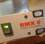 Nady Rmx 6-CHANNEL Rack Mountable Mic/line Mixer. Fixed Price $54.00.