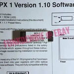 Lexicon Mpx Os V1.10 Eprom Firmware Upgrade Kit / Brand New Update Chip. Fixed Price $25.52.