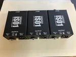 Lot Of 3 Whirlwind ISO1 Single Channel Line Level Isolator With 1/4" Trs And Xlr. Fixed Price $479.00.