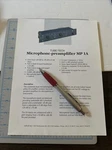 Tube Tech Microphone Preamplifier 1A Dealer Spec Sheet Lydkraft Aps Denmark. Fixed Price $19.99.
