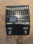 Boss EQ-200 Digital Graphic Equalizer For Electric & Bass Guitar Effects Pedal. Fixed Price $200.00.