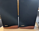 Advent Mini Ii Wood Cabinet Bookshelf Speakers. Fixed Price $89.99.