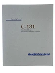 Audiocontrol C-131 One-third Octave Precision Constant-q Equalizer Manual. Fixed Price $14.99.