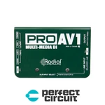 Radial Engineering PROAV1 Interface Direct Box - Demo Perfect Circuit. Fixed Price $134.99.
