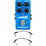 Electronic Flashback 2 Delay And Looper Pedal With Ebs Patch Cables. Fixed Price $130.13.