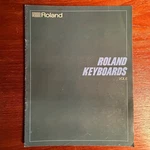 Vintage Roland Keyboards Vol. 6 Catalog 1980'S. Fixed Price $40.00.