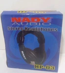 New Nady Audio Stereo Headphones HP-03 3.5MM 6 Foot In Sealed Bag Open Box. Fixed Price $23.99.