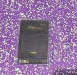 Korg MCR-03 256KBITS Ram Memory Card Batteries Included / M1R Wavestation. Fixed Price $99.99.