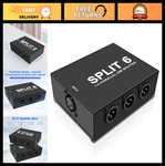 Xlr Splitter Mic Box 1-IN-6-OUT/6-IN-1-OUT, Channel Audio Selector Connector. Fixed Price $143.99.
