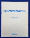 Original Deltalab Effectron Adm 64 Owner's Manual. Fixed Price $24.95.