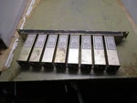 Bank Of 8X Altec Acoustavoicing Passive 600OHMS Equalizers 60HZ-315HZ 5*N-19. Fixed Price $400.00.