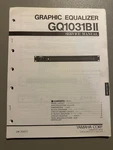 Yamaha Graphic Equalizer GQ1031BII Service Manual M2. Fixed Price $24.95.