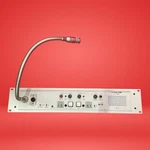 Clear-com MS-222 2-CHANNEL Rackmount Main Station With Mic & Speaker. Fixed Price $699.99.