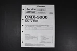 Pioneer CMX-5000 CU-V160 Cd Player Remote Control Service Manual. Fixed Price $13.61.