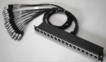 Cbi 16 Channel Rack Mount Custom Patch Panel Snake Xlrm 4FT Xlrf Single Sp. Fixed Price $639.00.